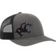 RCC Charcoal Black Snapback Trucker Hat