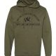 Men’s Heavy Weight Hoodie - Not Hillbillys Black Logo