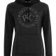 Women’s Black Dynamic Hoodie - RCC Grey Logo