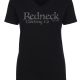 Women’s V-neck T-shirt - Redneck Grey Logo