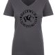 Women’s V-neck T-shirt - RCC Black Logo