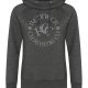 Women’s Charcoal Scuba Hoodie - RCC Grey Logo
