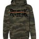 Men’s MID-Weight Green Camo Hoodie – No Hillbillys Here